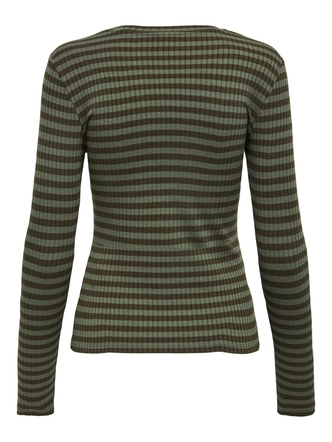 Striped Long Sleeves Top