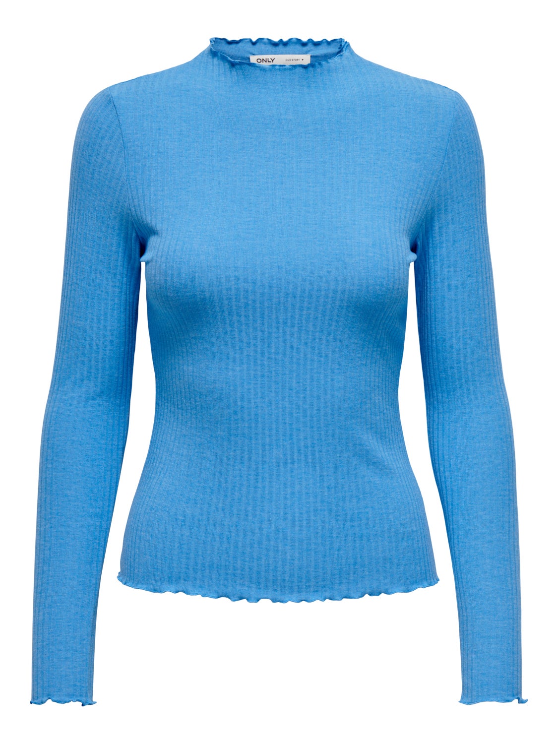 High neck Long Sleeved Top