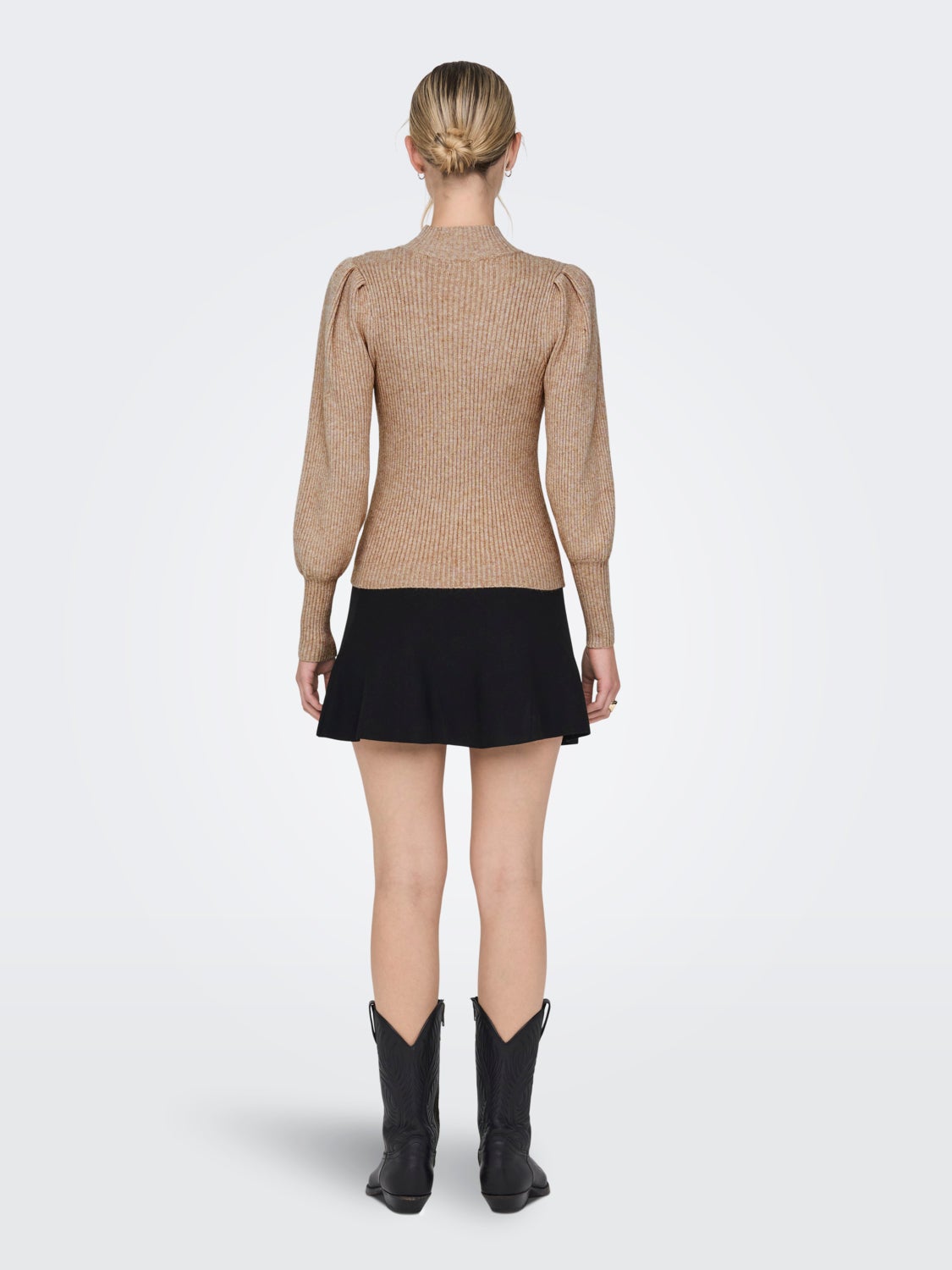 High neck Knitted Pullover