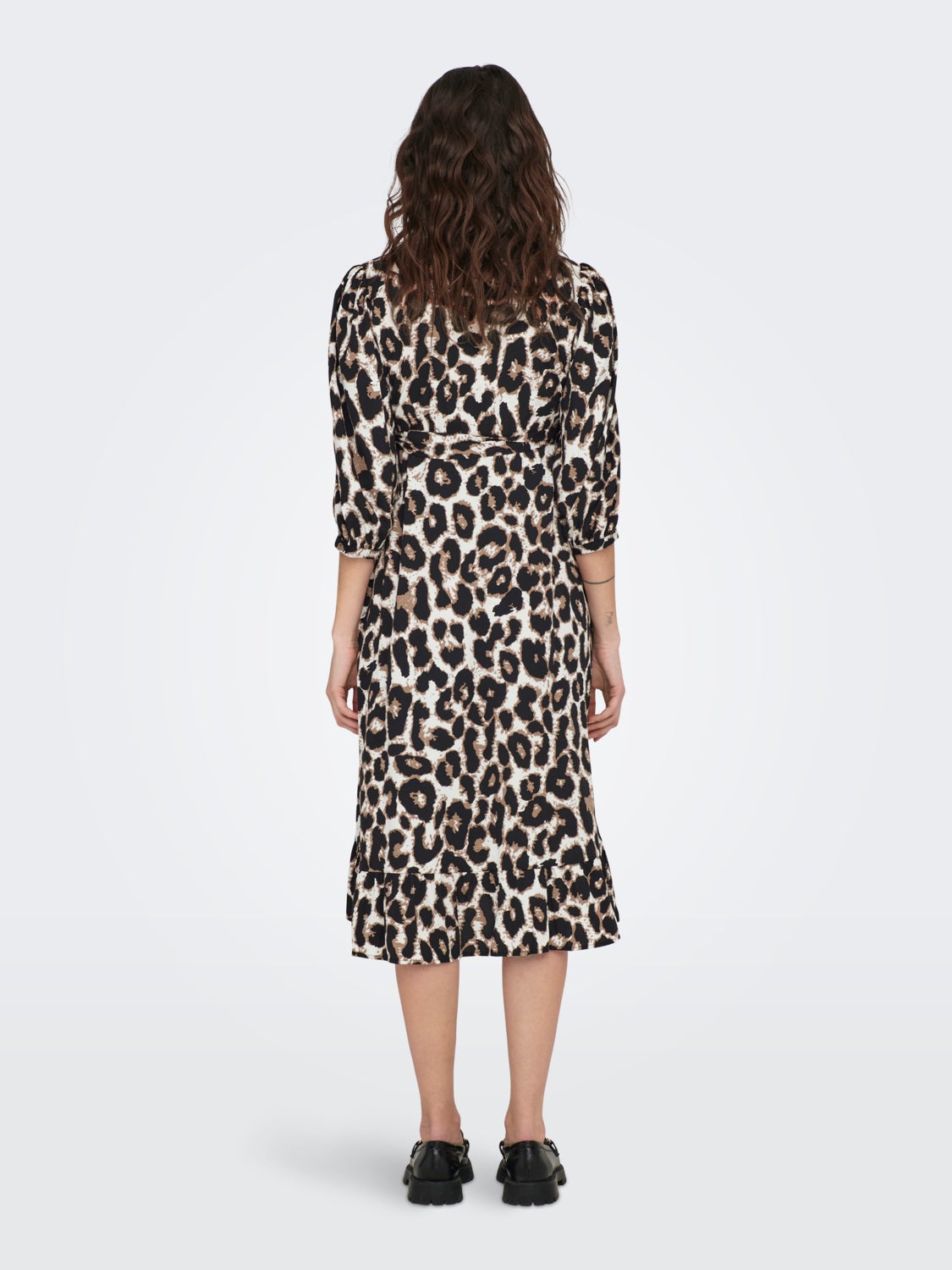 Mama midi wrap dress