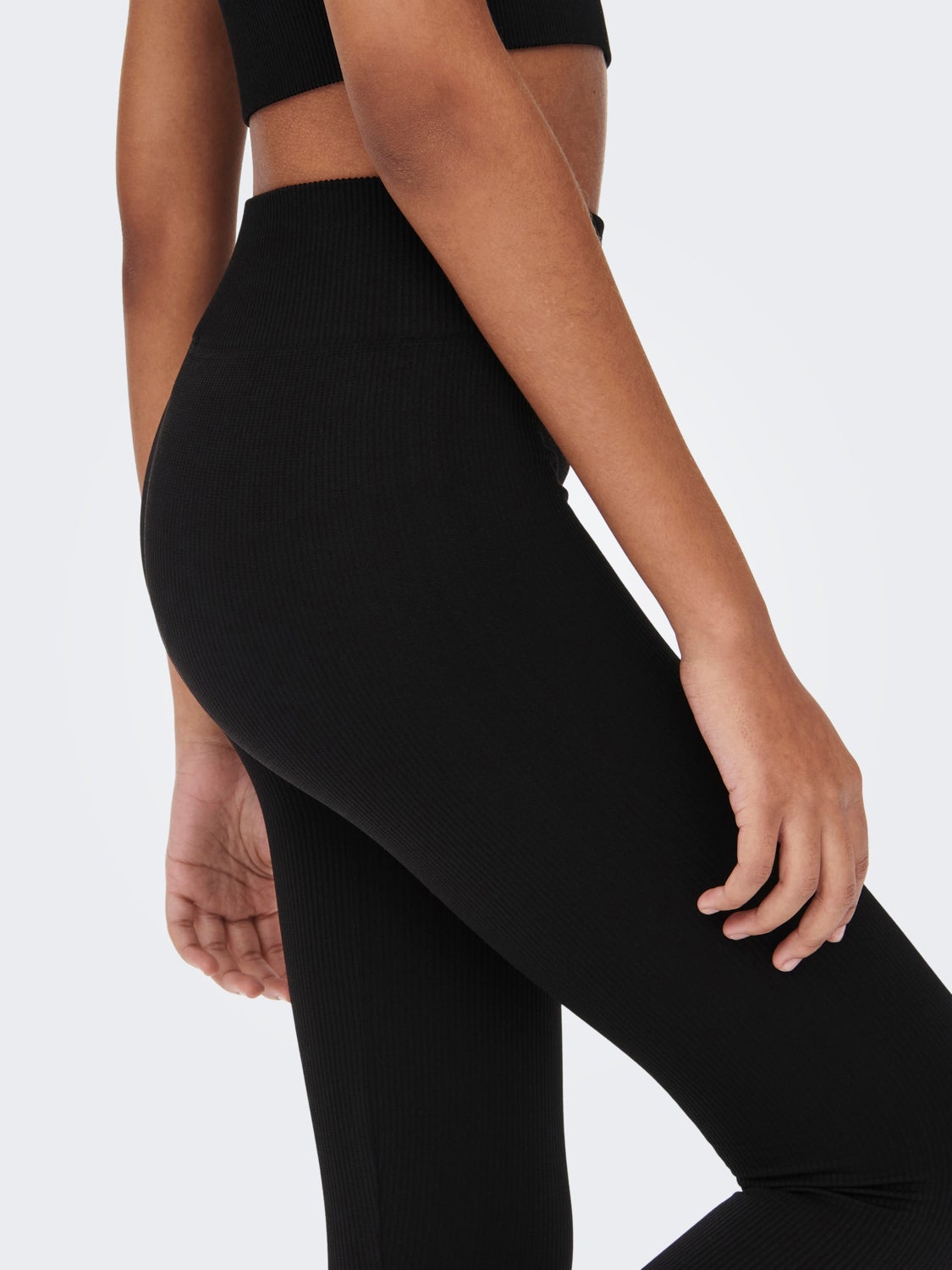 Rib training leggings