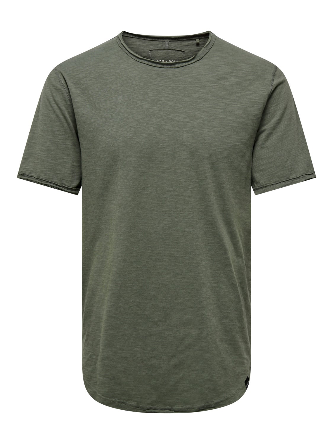 Basic o-hals t-shirt