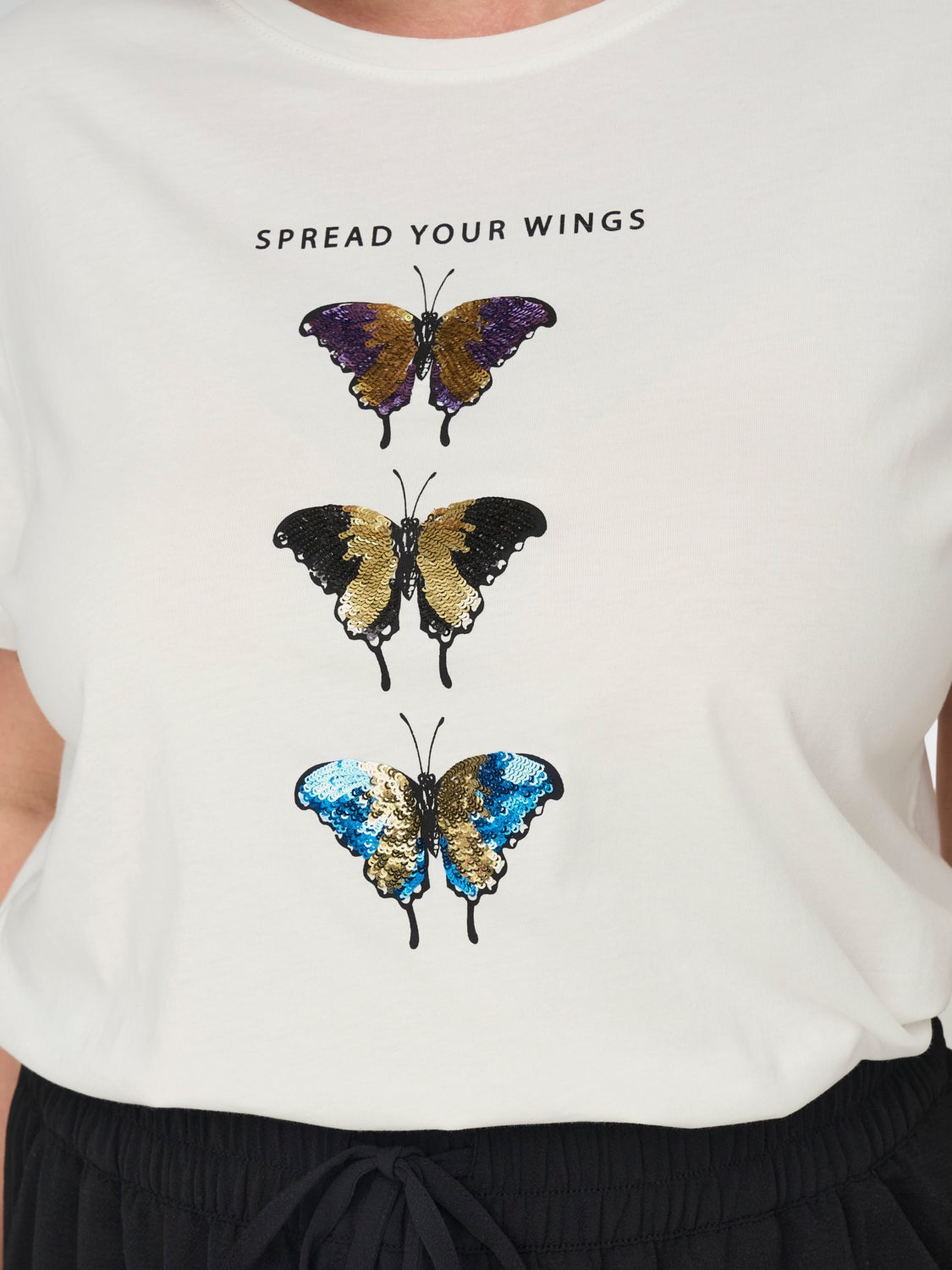 Curvy Printed T-shirt