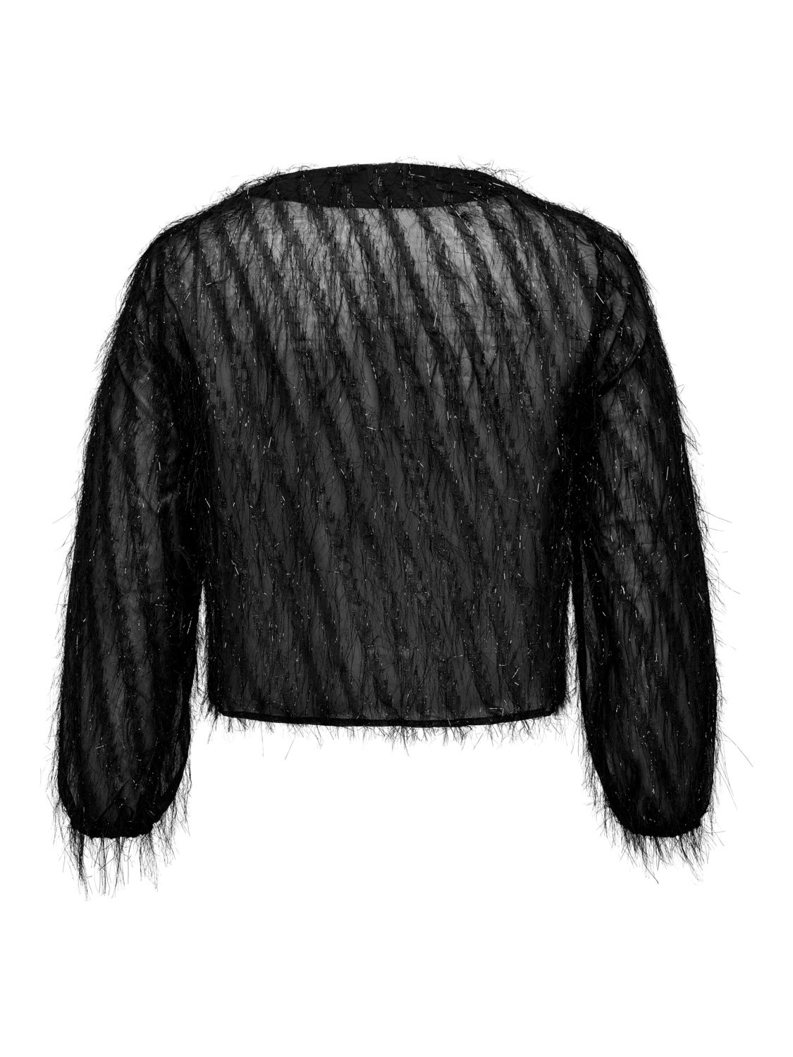 Curvy glitter cardigan