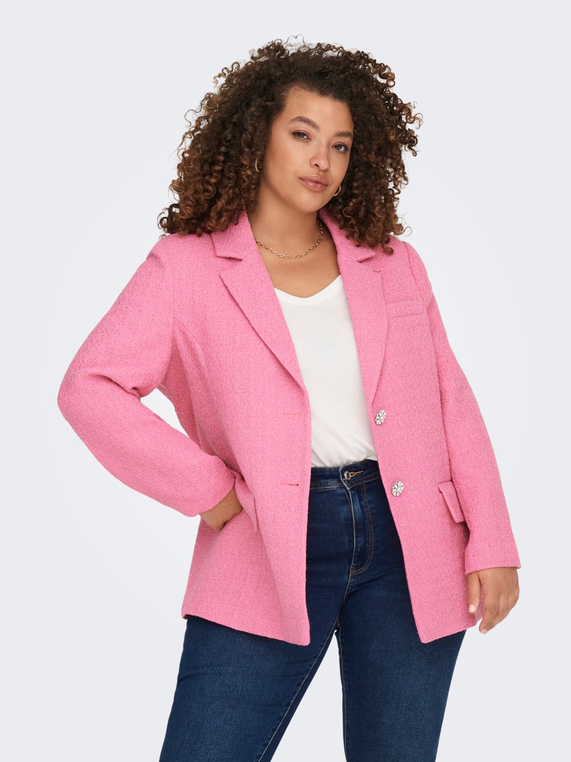 Curvy blazer
