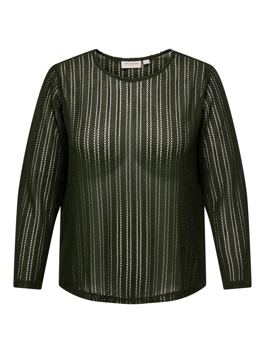 Curvy see through top