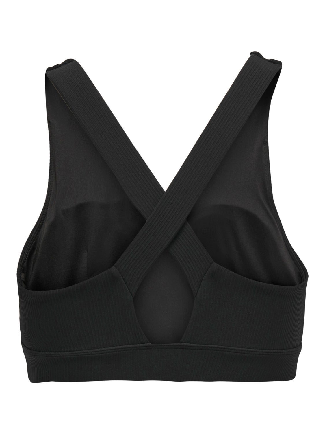 Cross back sports bra