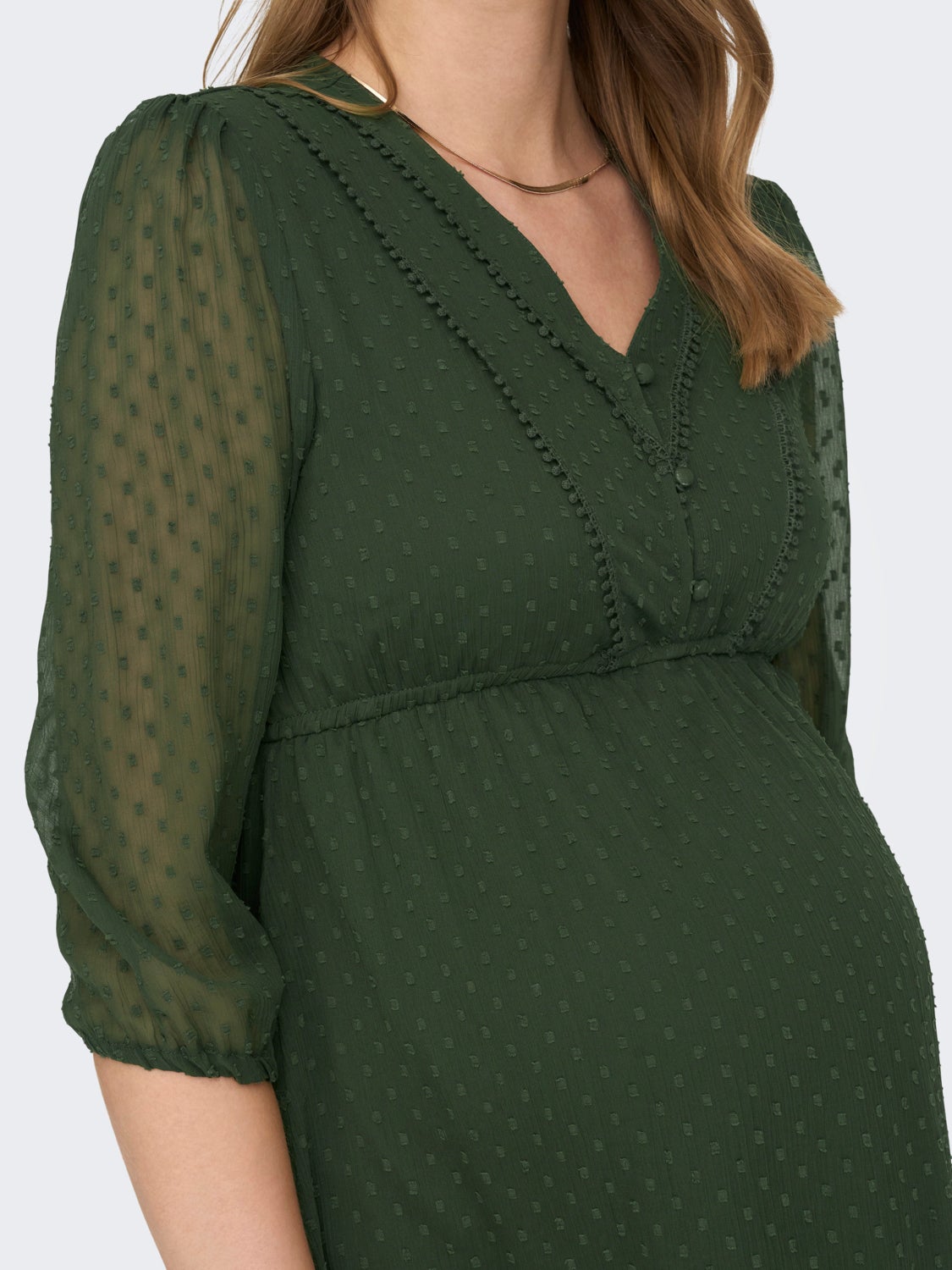 Mama 3/4 sleeved Dress