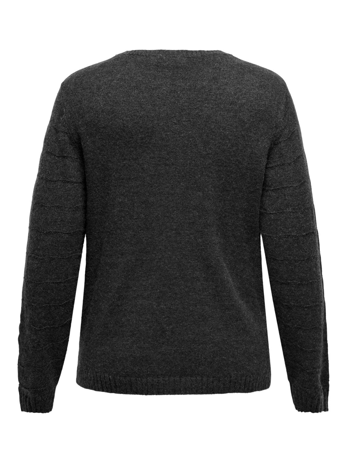 Curvy o-hals sweatshirt