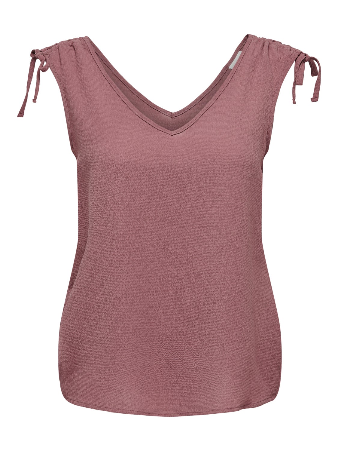 V-Neck Top With Strap Details