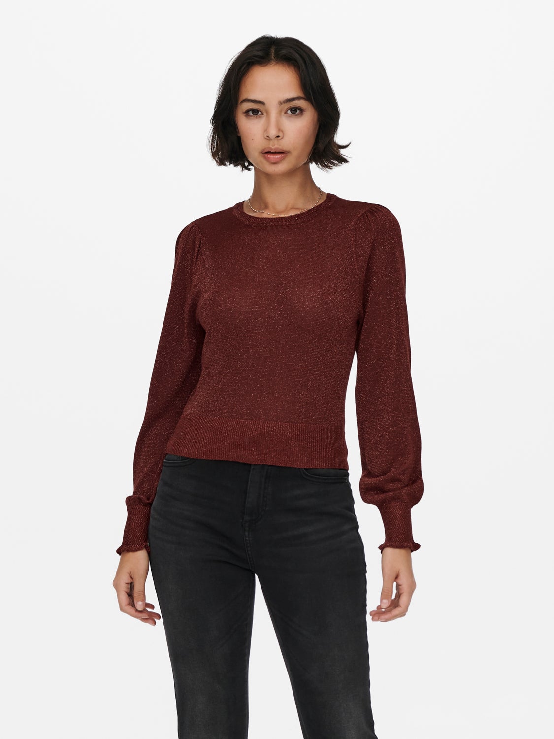 Short Knitted Pullover
