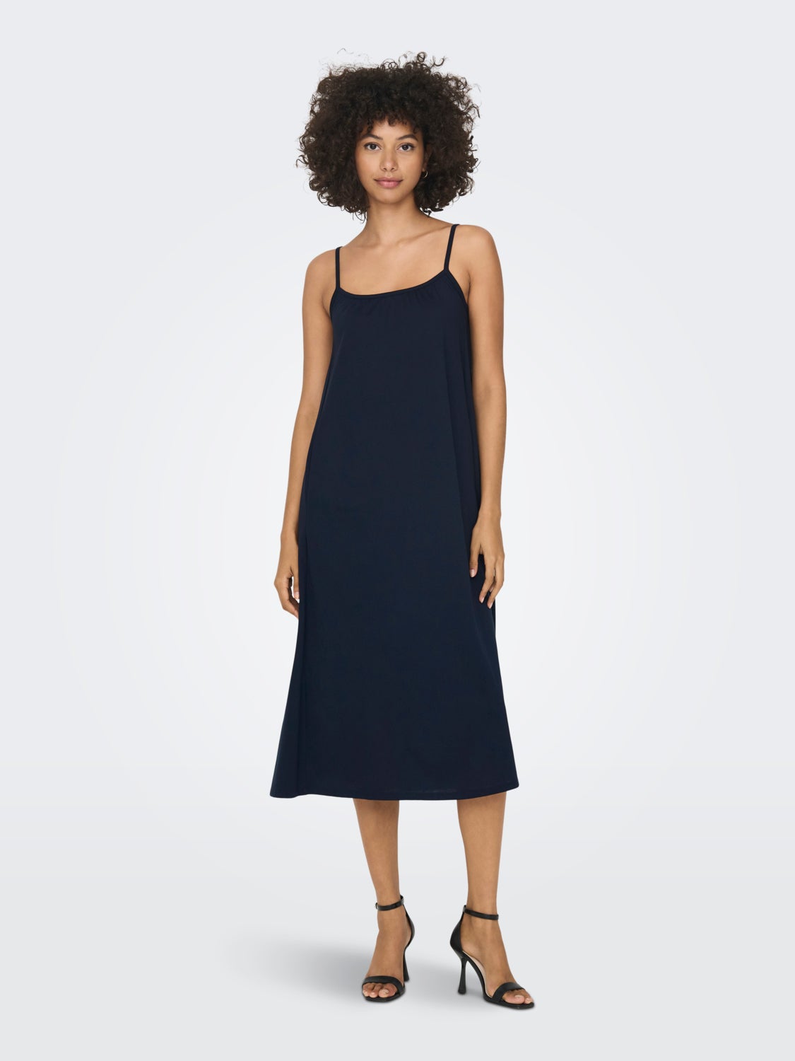 Midi o-neck dress