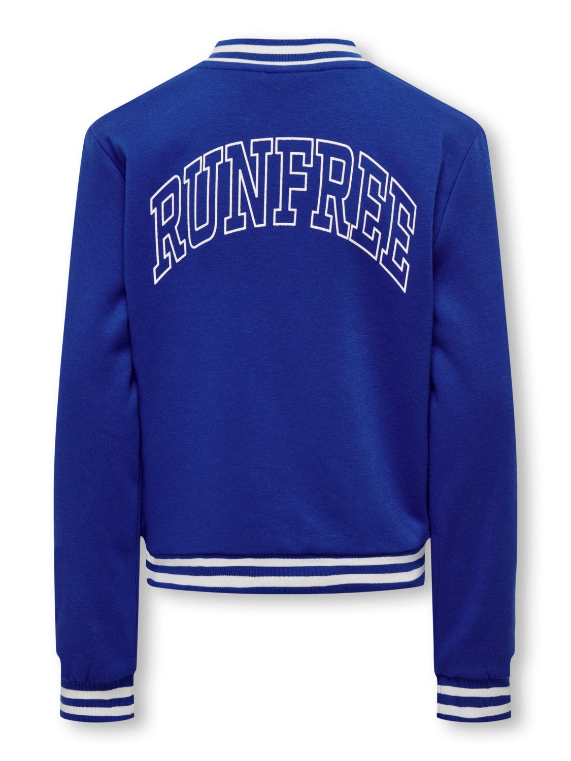 Bomber jacket with buttons