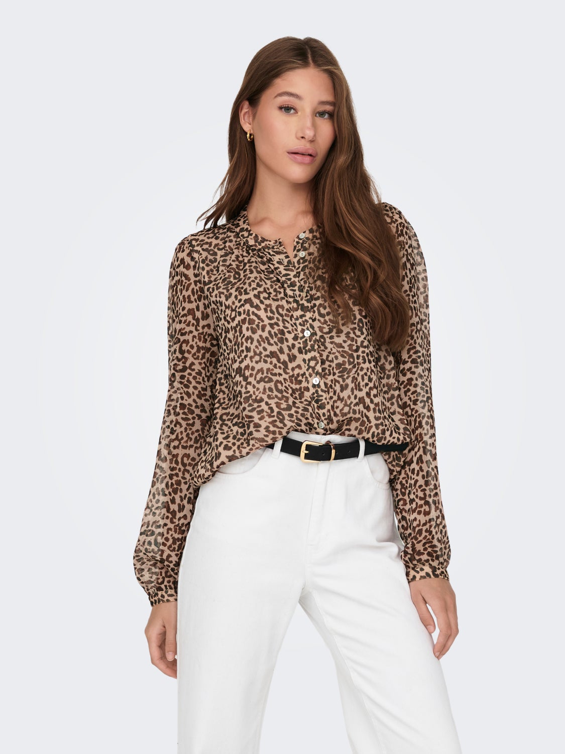 Shirt with china collar