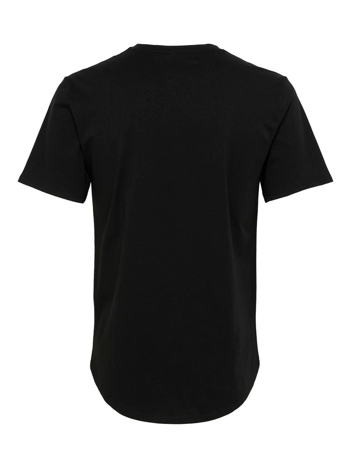 Long o-neck t-shirt