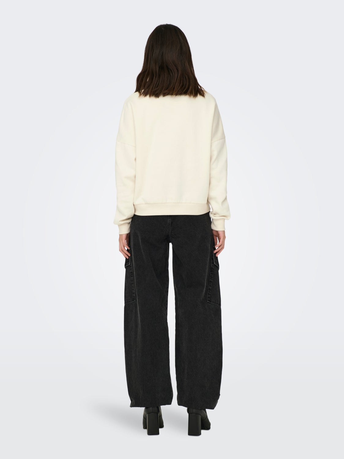 Solid color sweatshirt