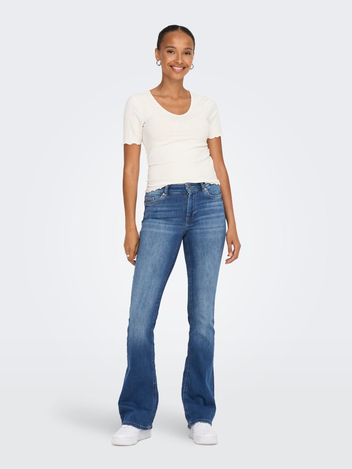ONLBlush life mid Flared Jeans