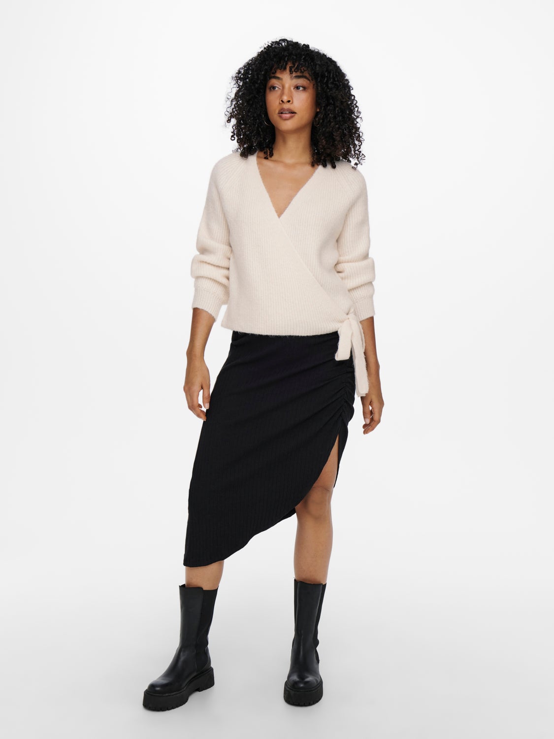 Wrap Knitted Cardigan