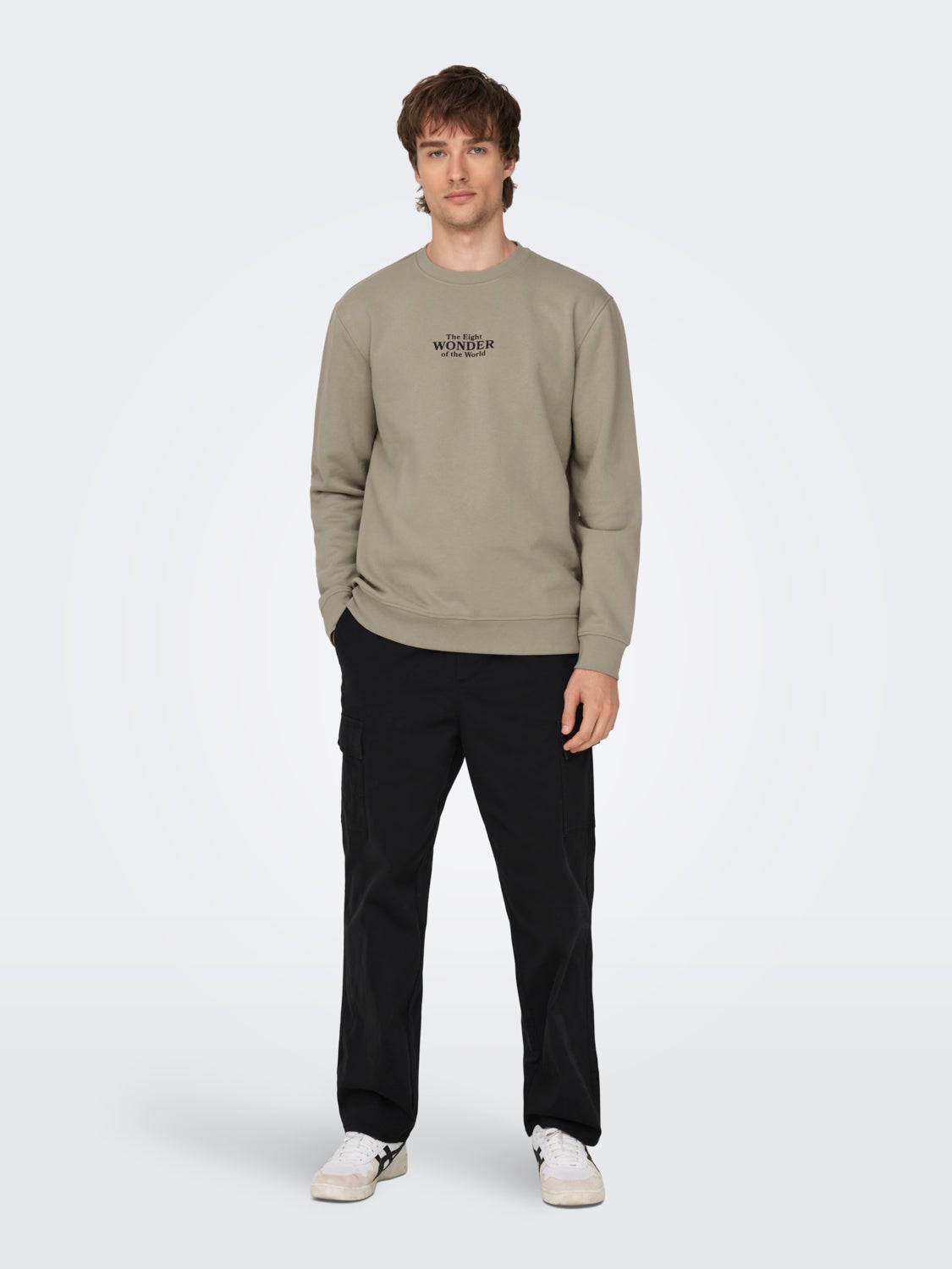 Regular Fit Crew neck Sweatshirt