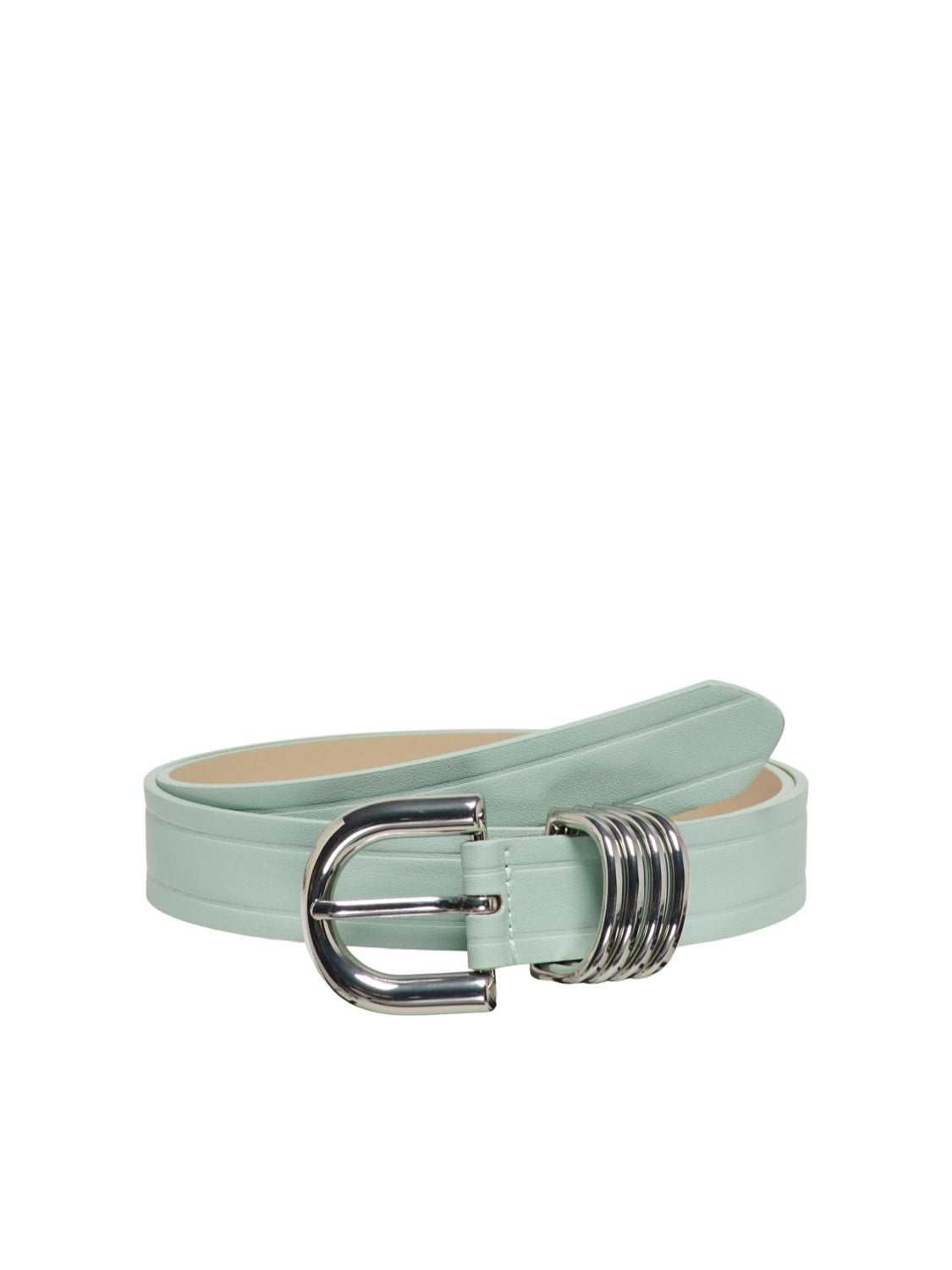 Leather look belt