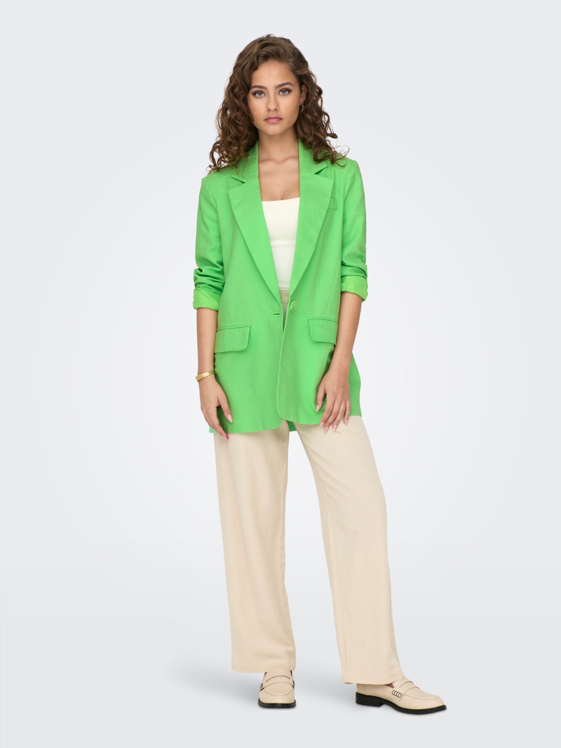 Oversize Fit Reverse Blazer