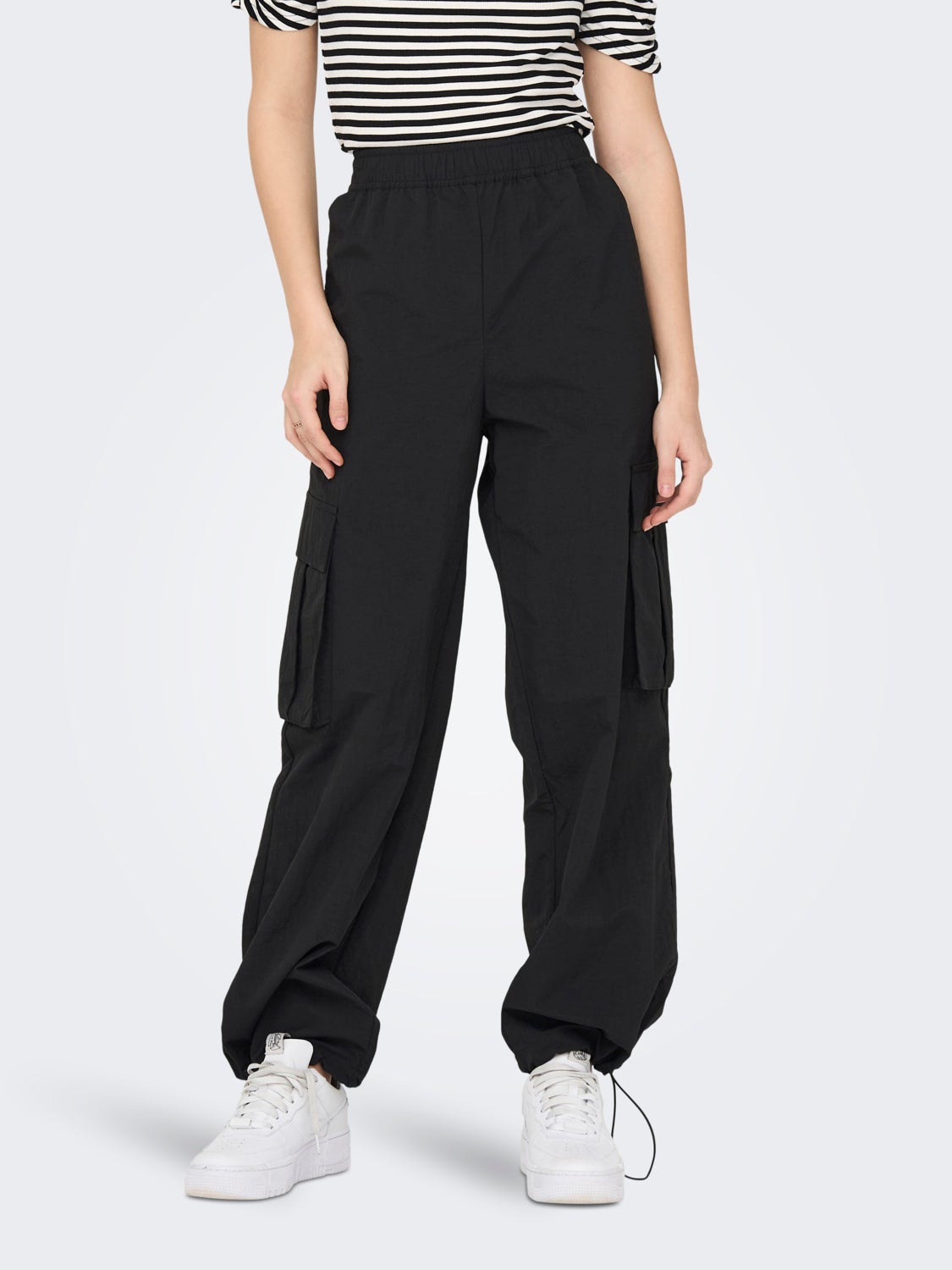 mid waist cargo pants