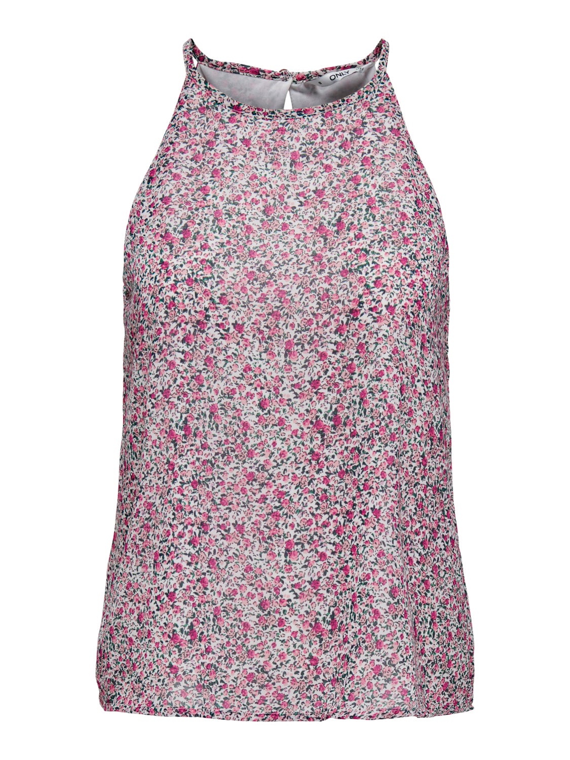 Halterneck Top with cut-out back