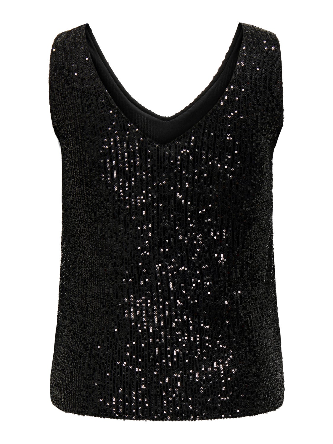Curvy sequin top