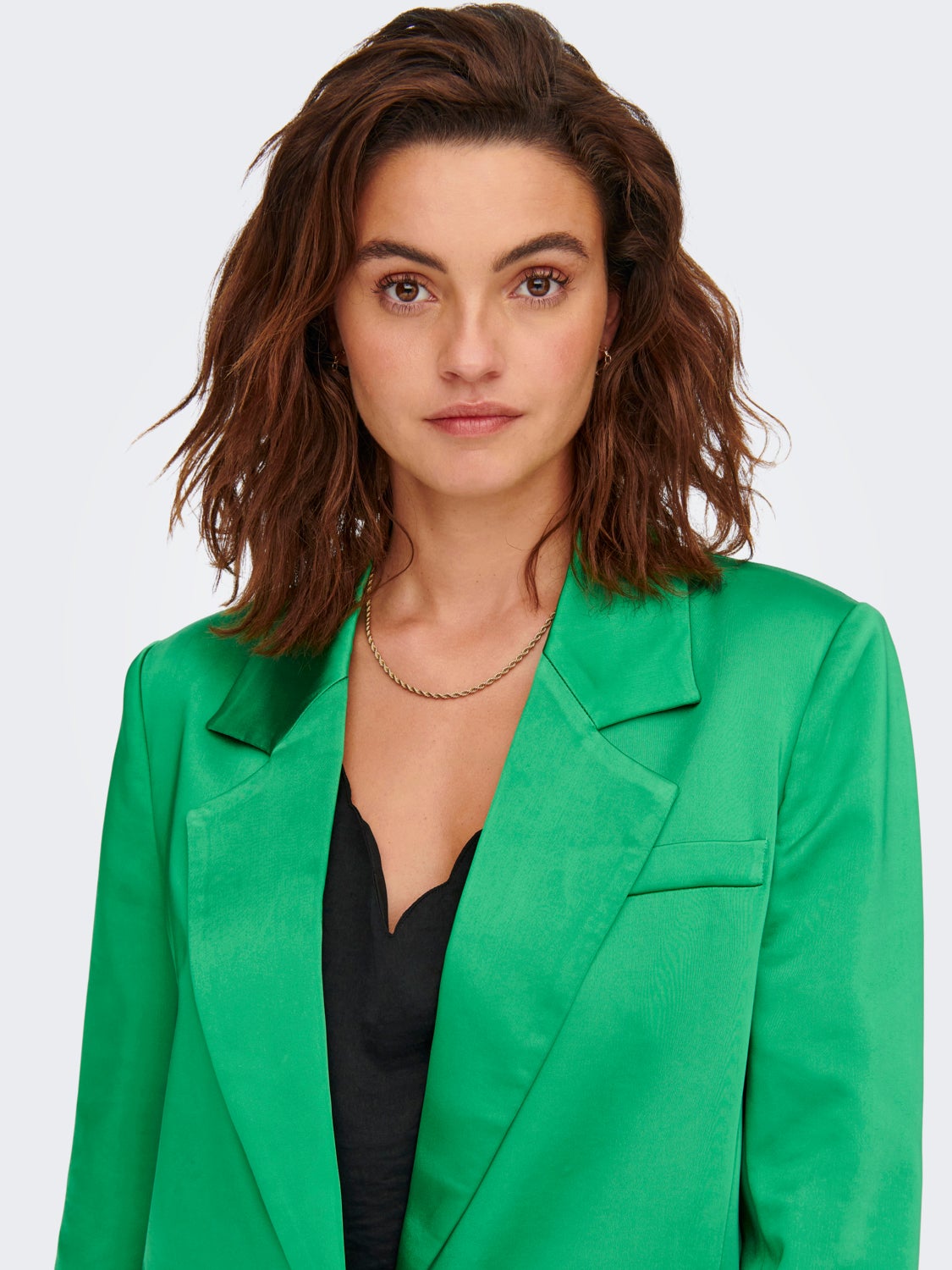 Satin Blazer