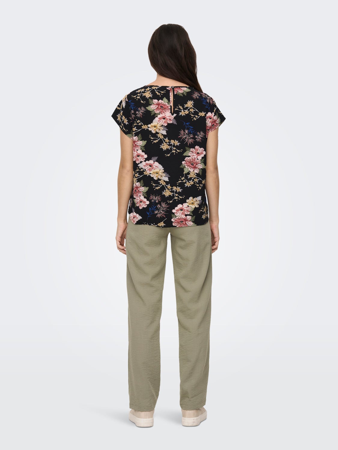 Regular Fit Boat Neck Top