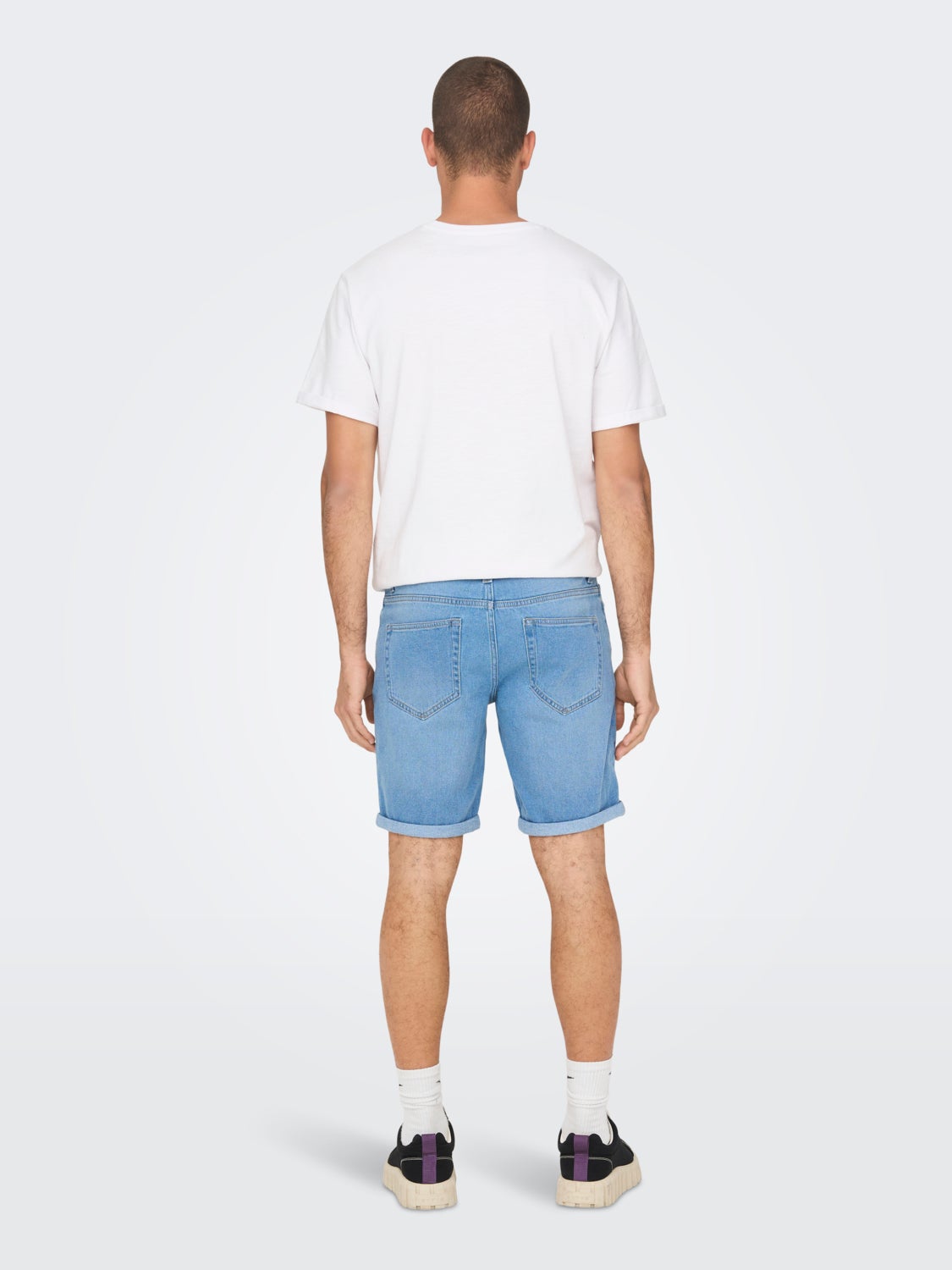 Regular Fit Denim Short