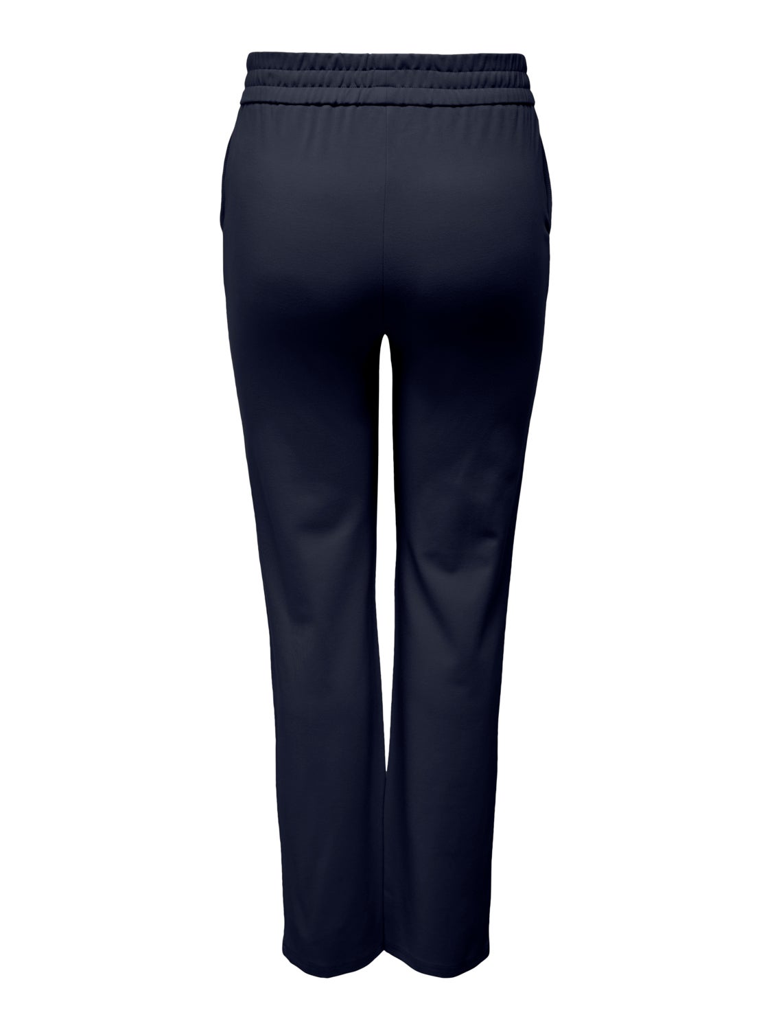 Curvy viscose trousers