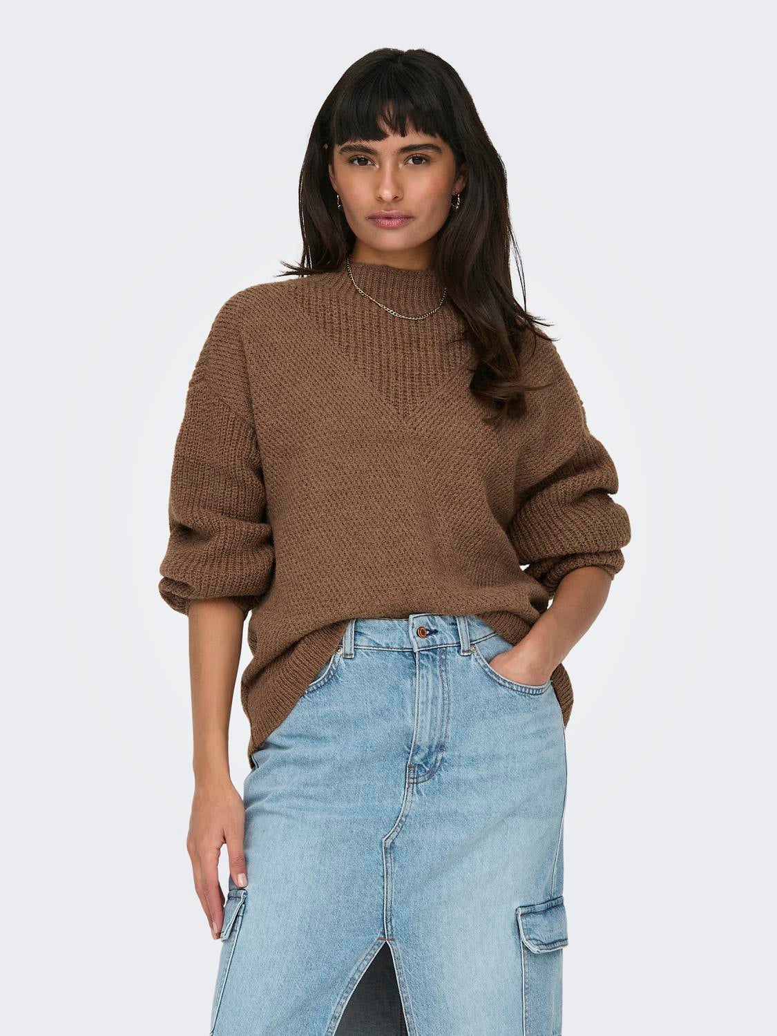 High neck Pullover