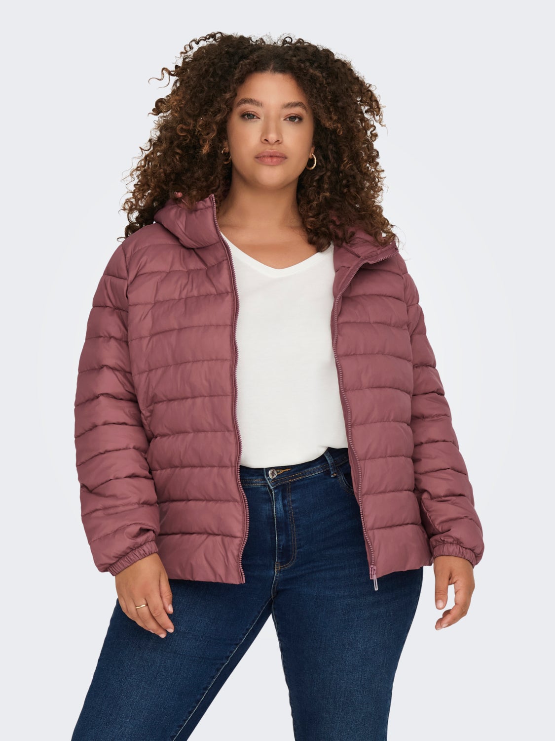 Curvy short Quilted jacket