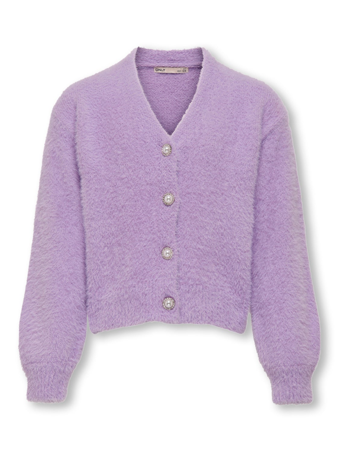 V-neck cardigan with buttons