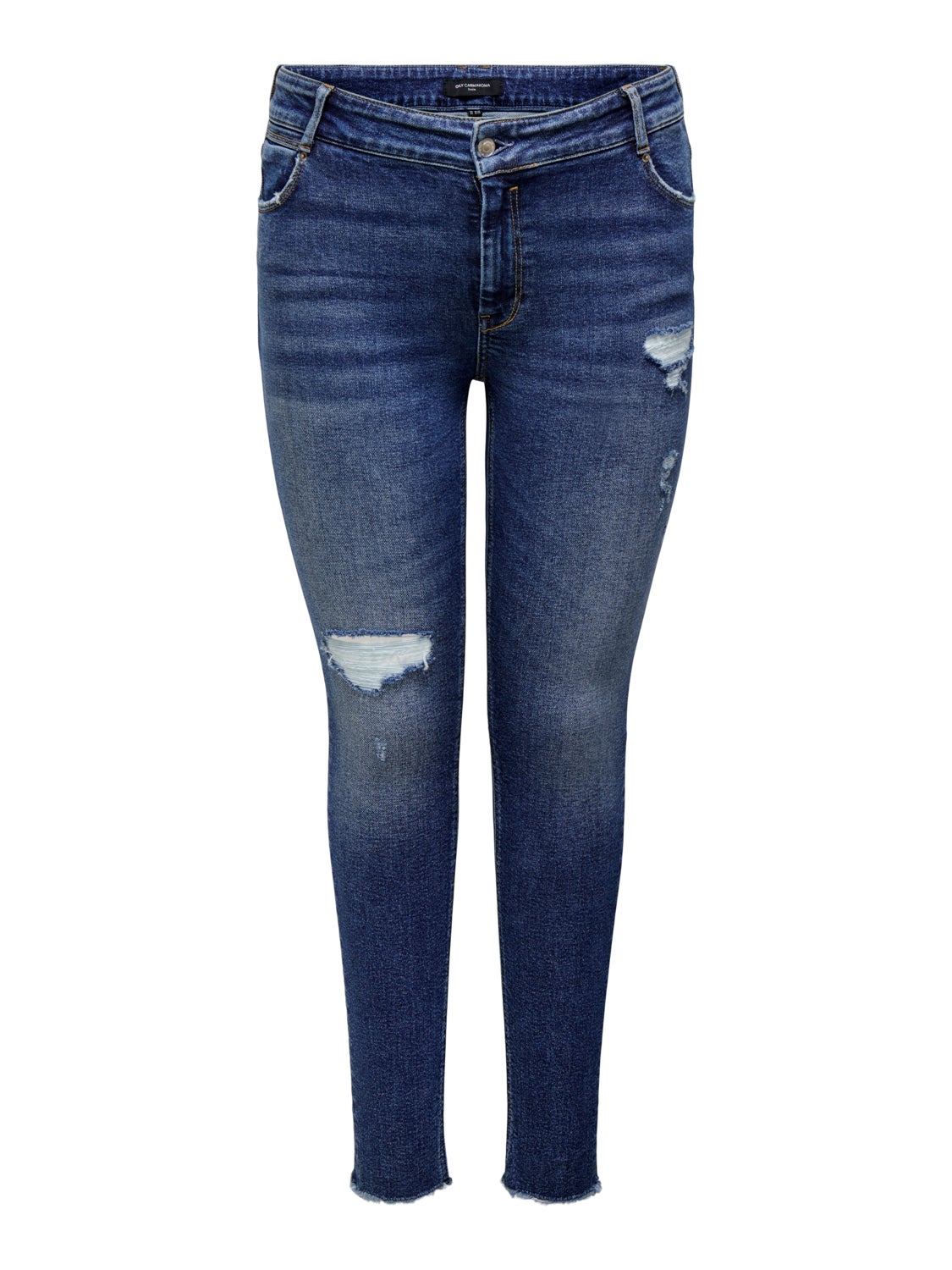 Curvy CARGuci reg dest Skinny fit jeans