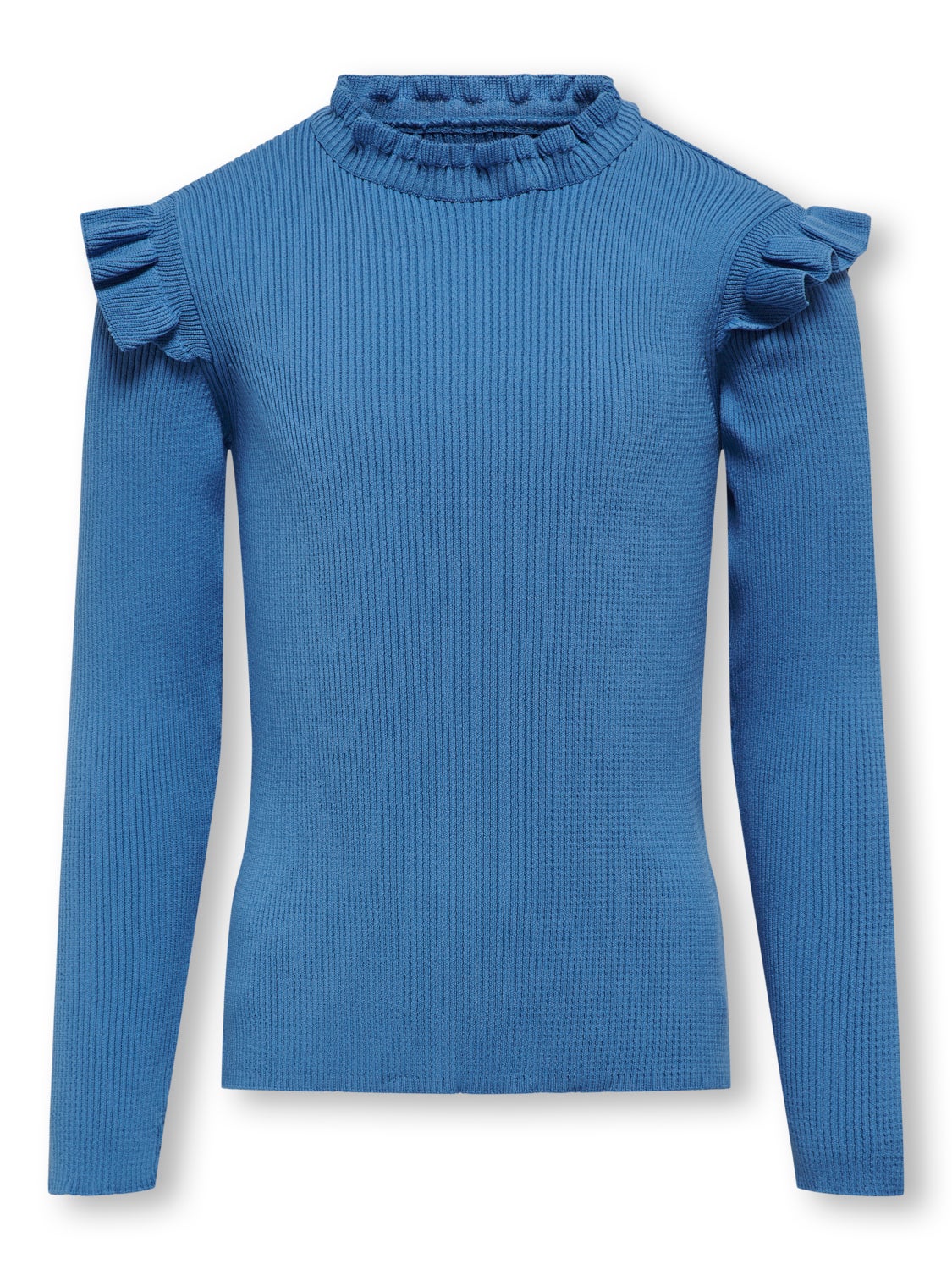 Frill Knitted Pullover