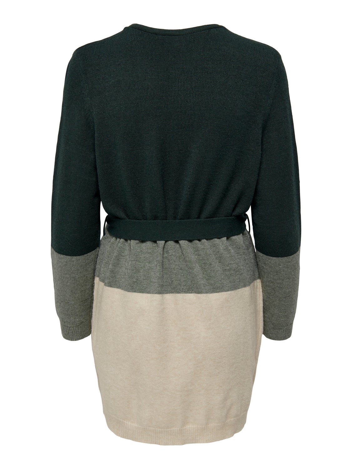 Mama Long Belt Knitted Cardigan