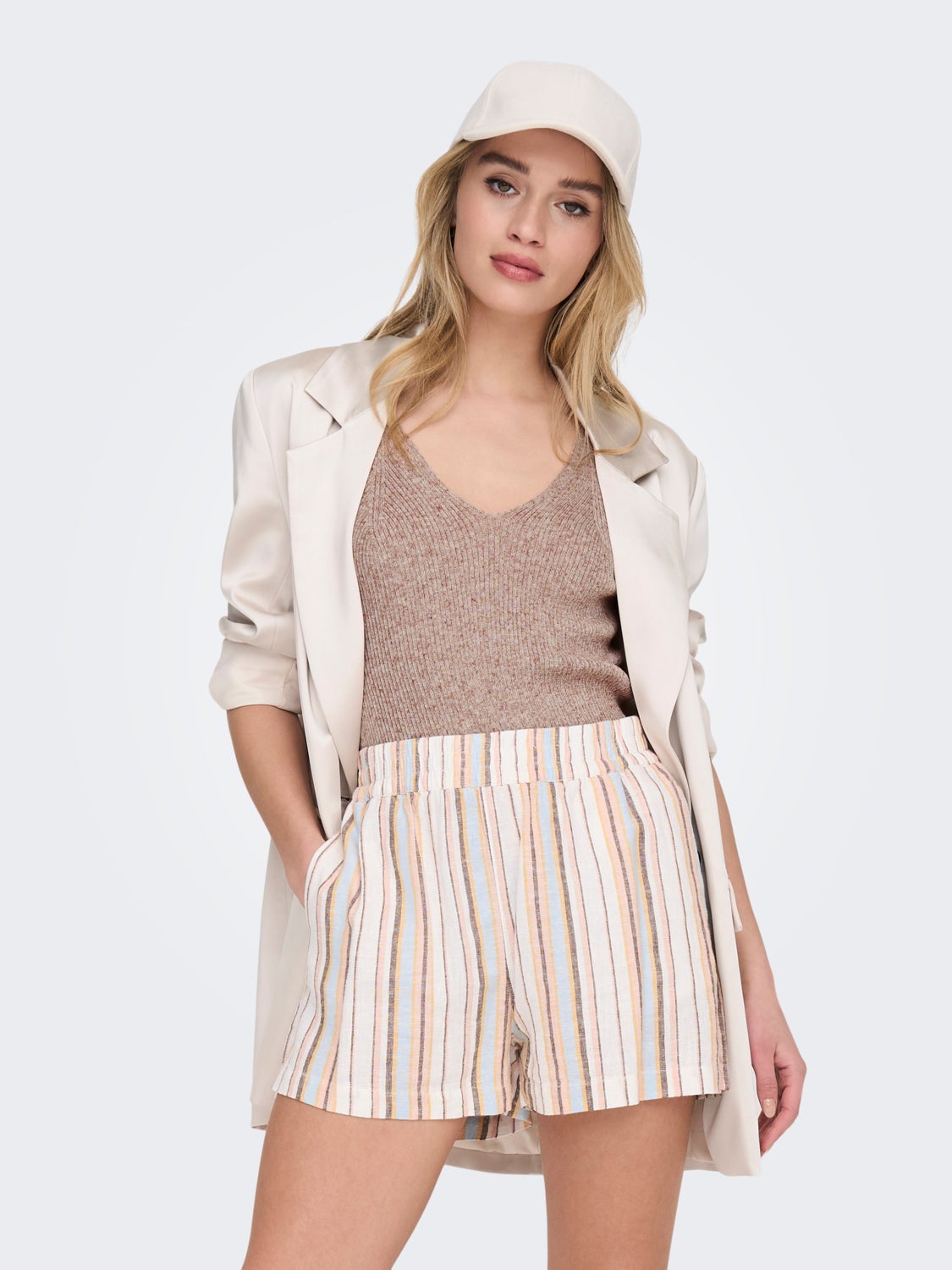 Sleeveless Knitted Top