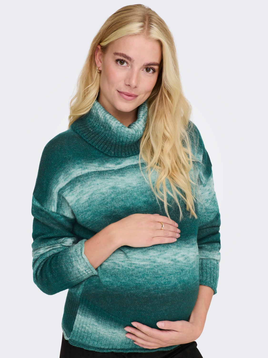 Mama rollneck Knitted Pullover