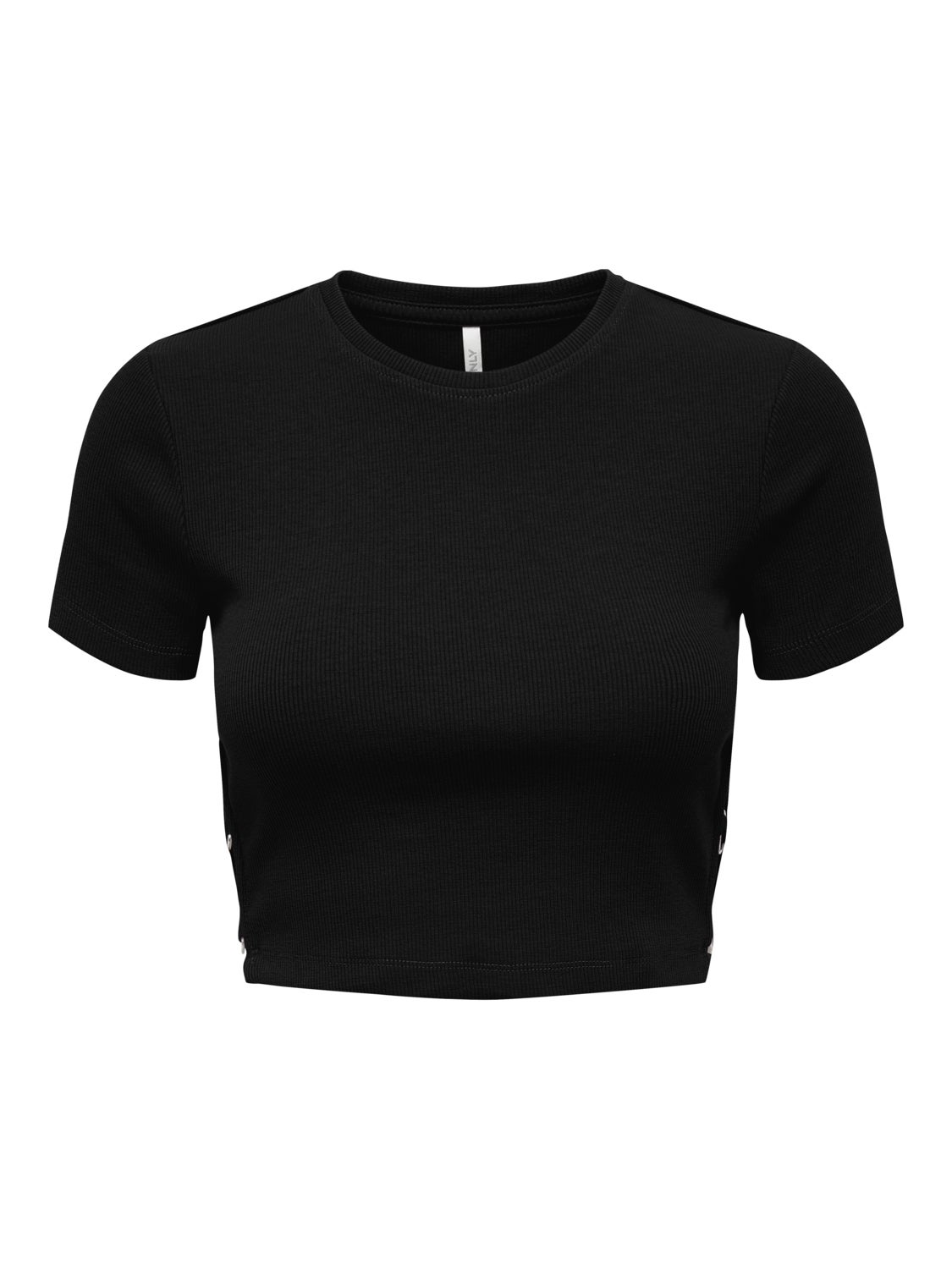 Cut Out Detailed Cropped Top