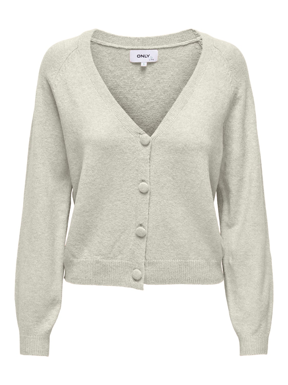 V-Neck Knit Cardigan