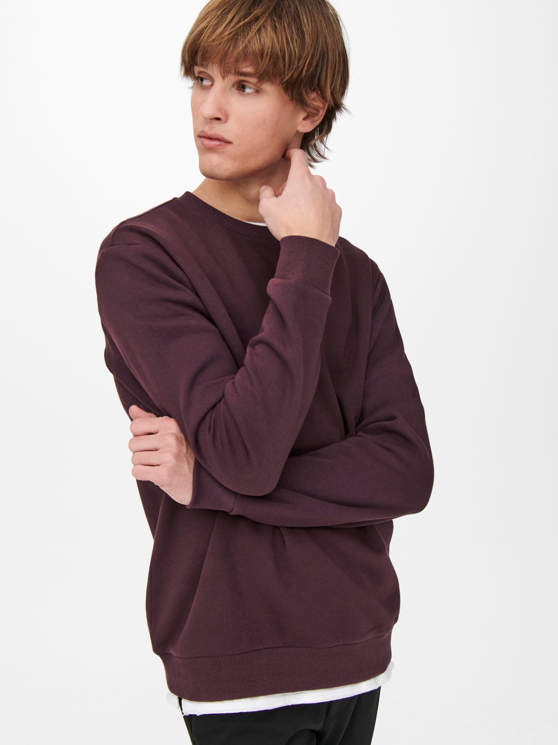 Regular Fit O-Neck Sweatshirt
