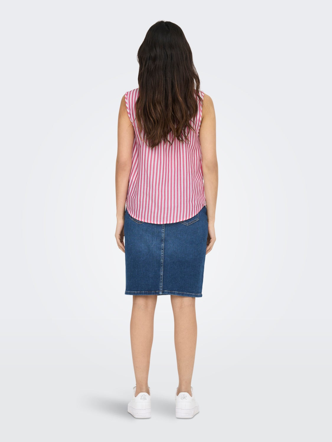 Regular Fit China Collar Top