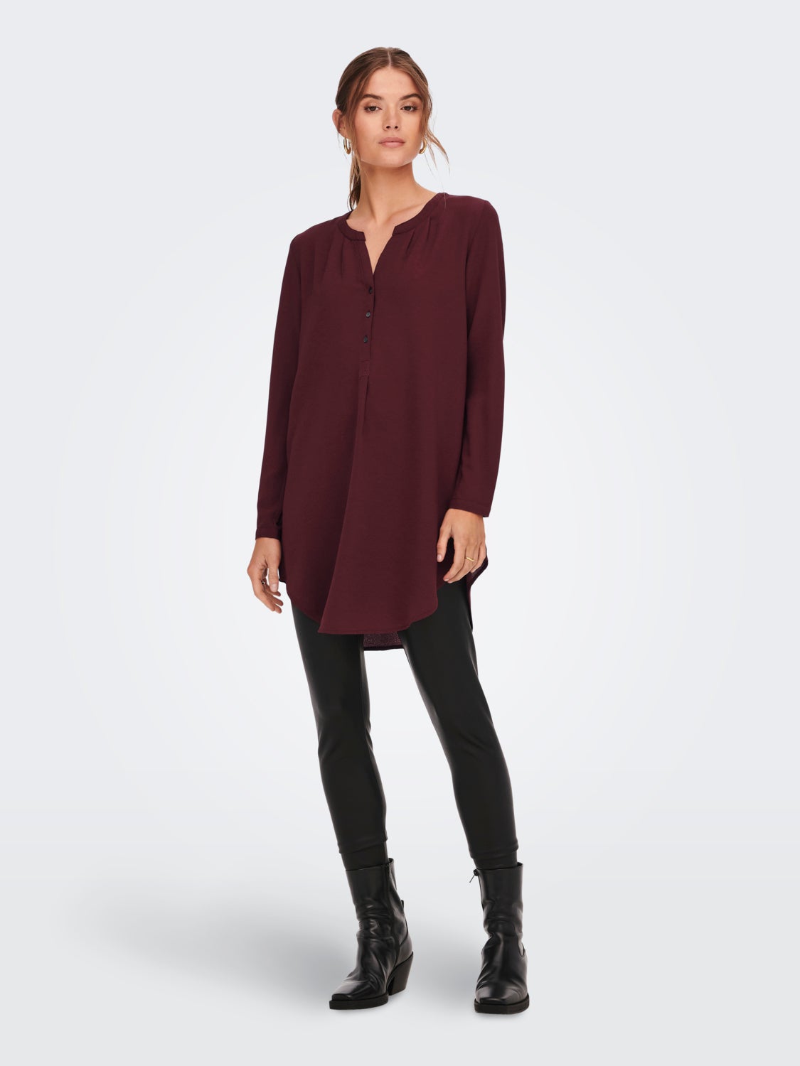 Solid Long sleeved shirt