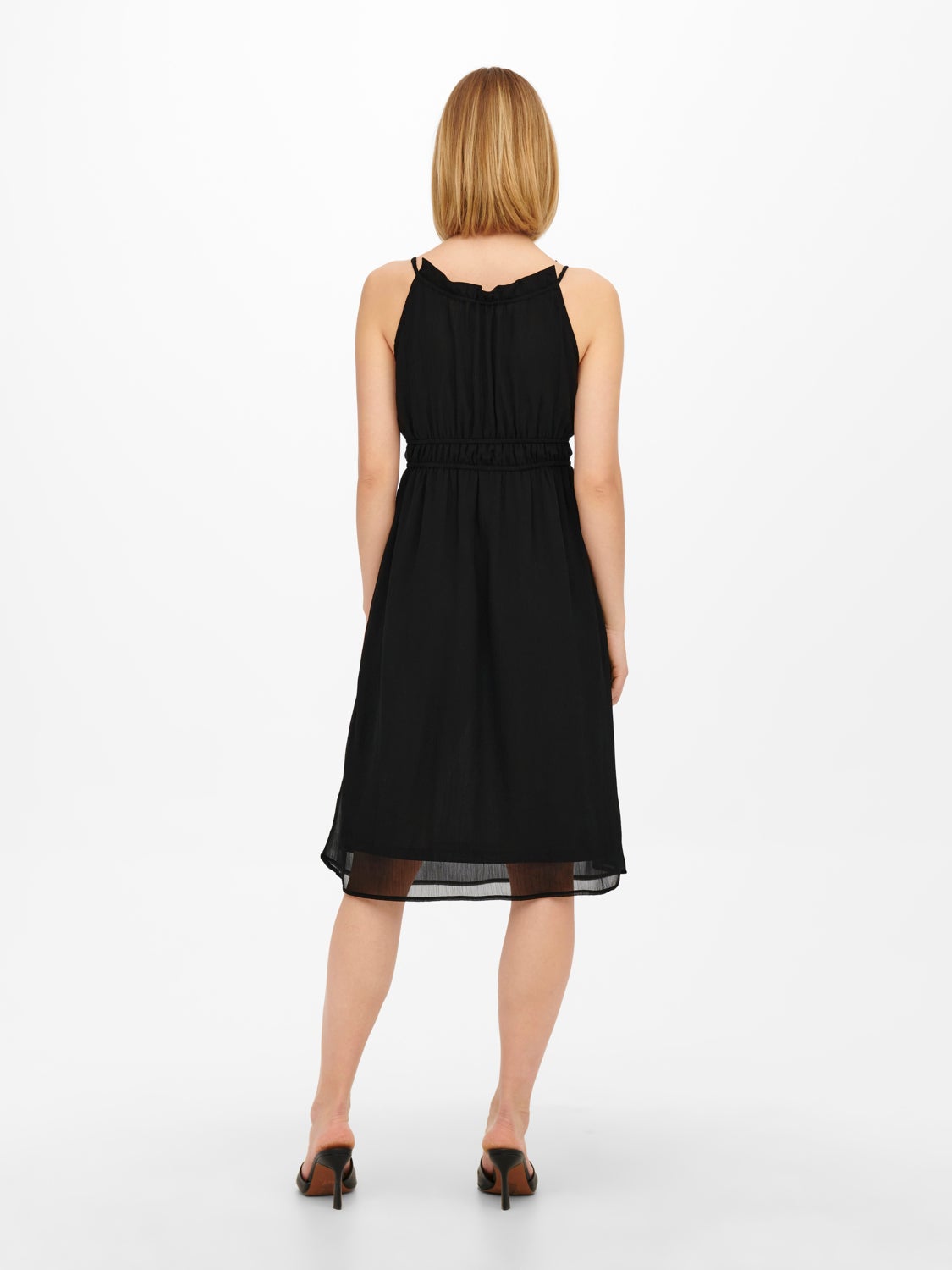 Halterneck midi Dress