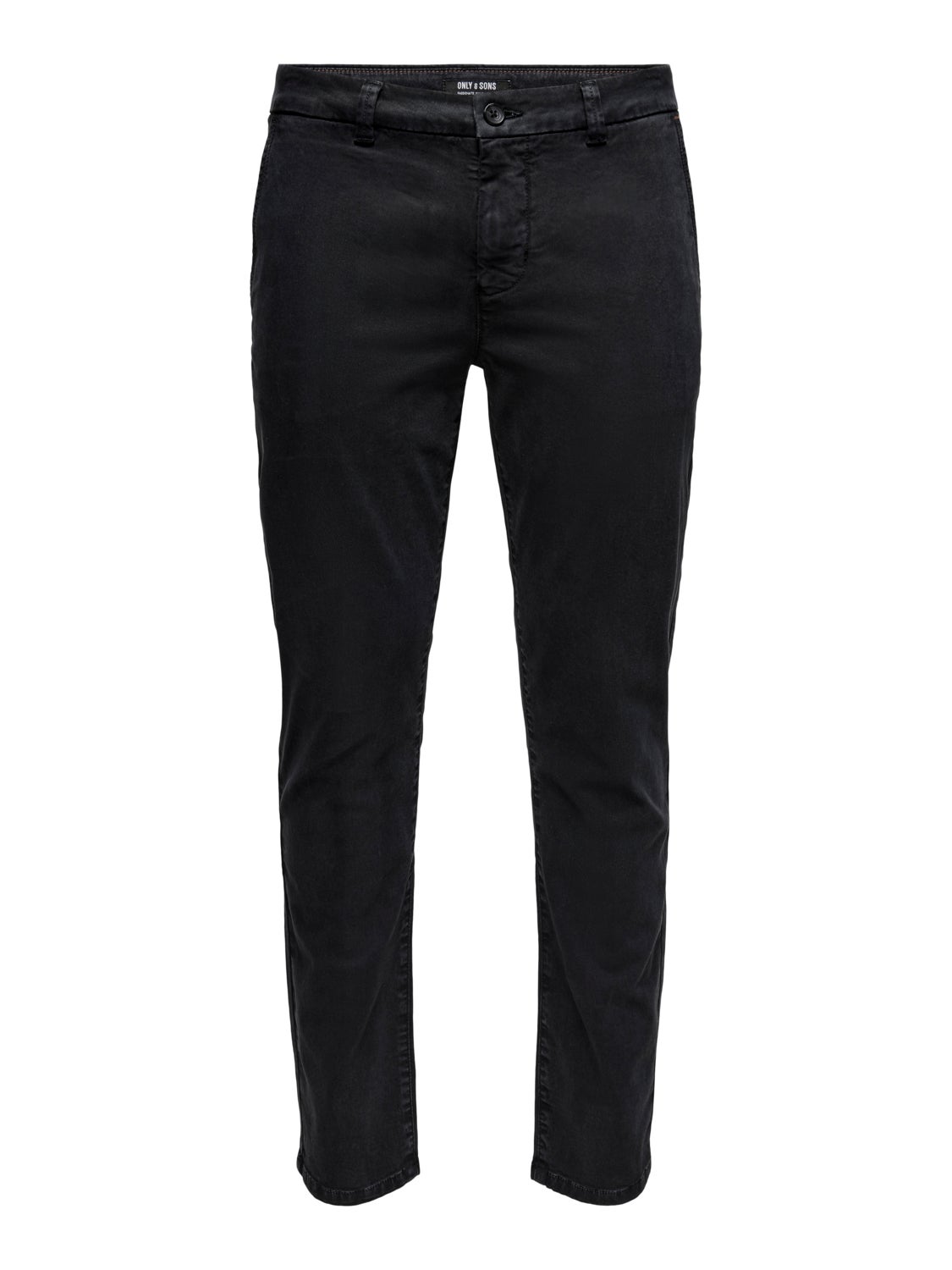 Slim fit twill chinos