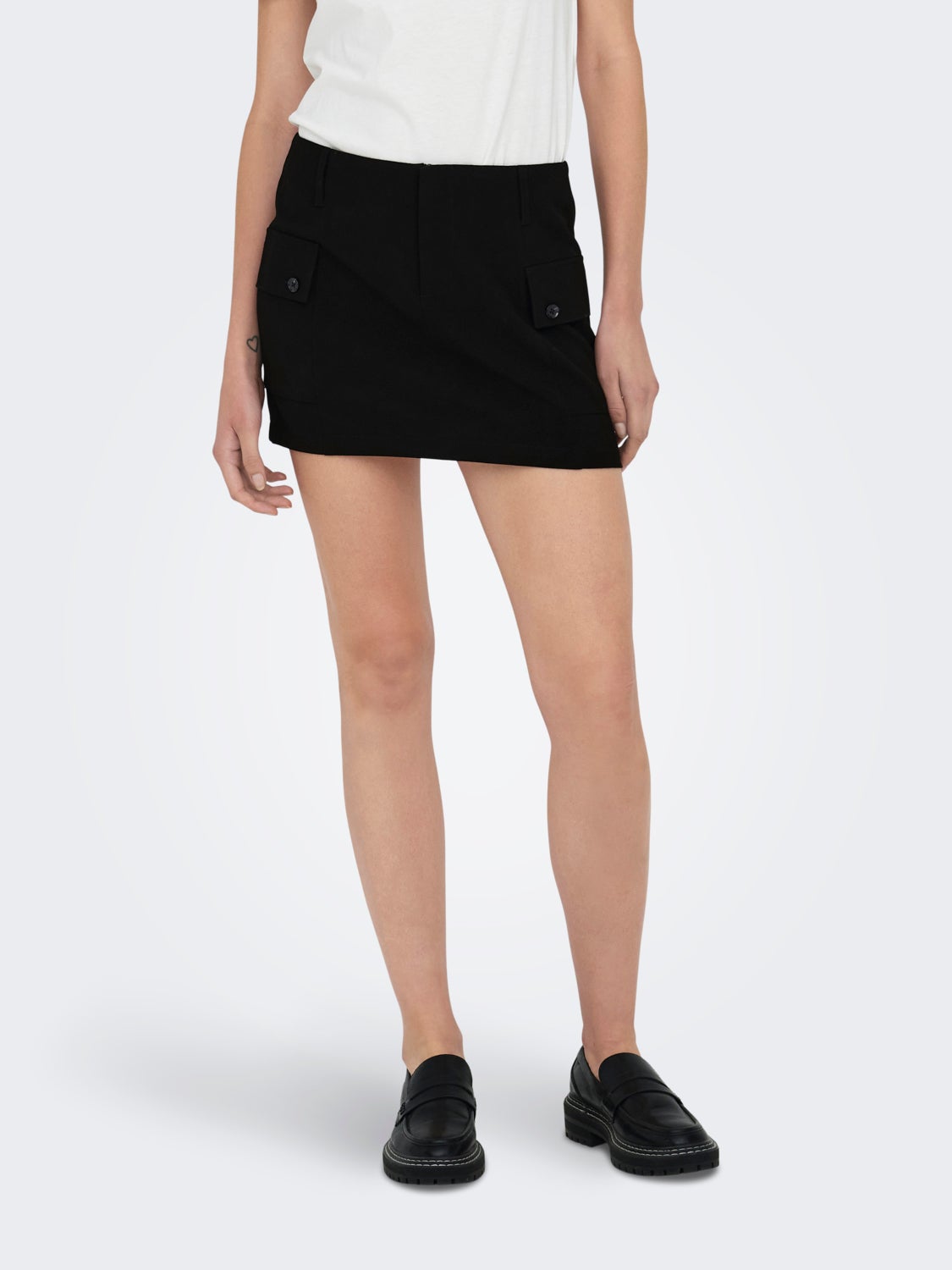 Mini skirt with cargo pockets