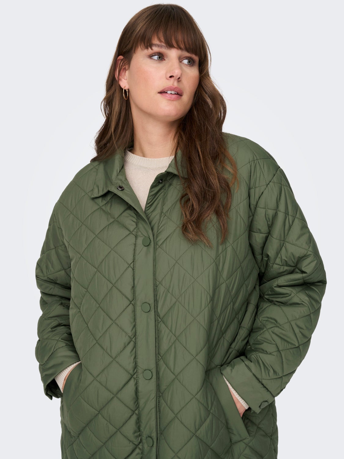 CUrvy Quilted Shacket