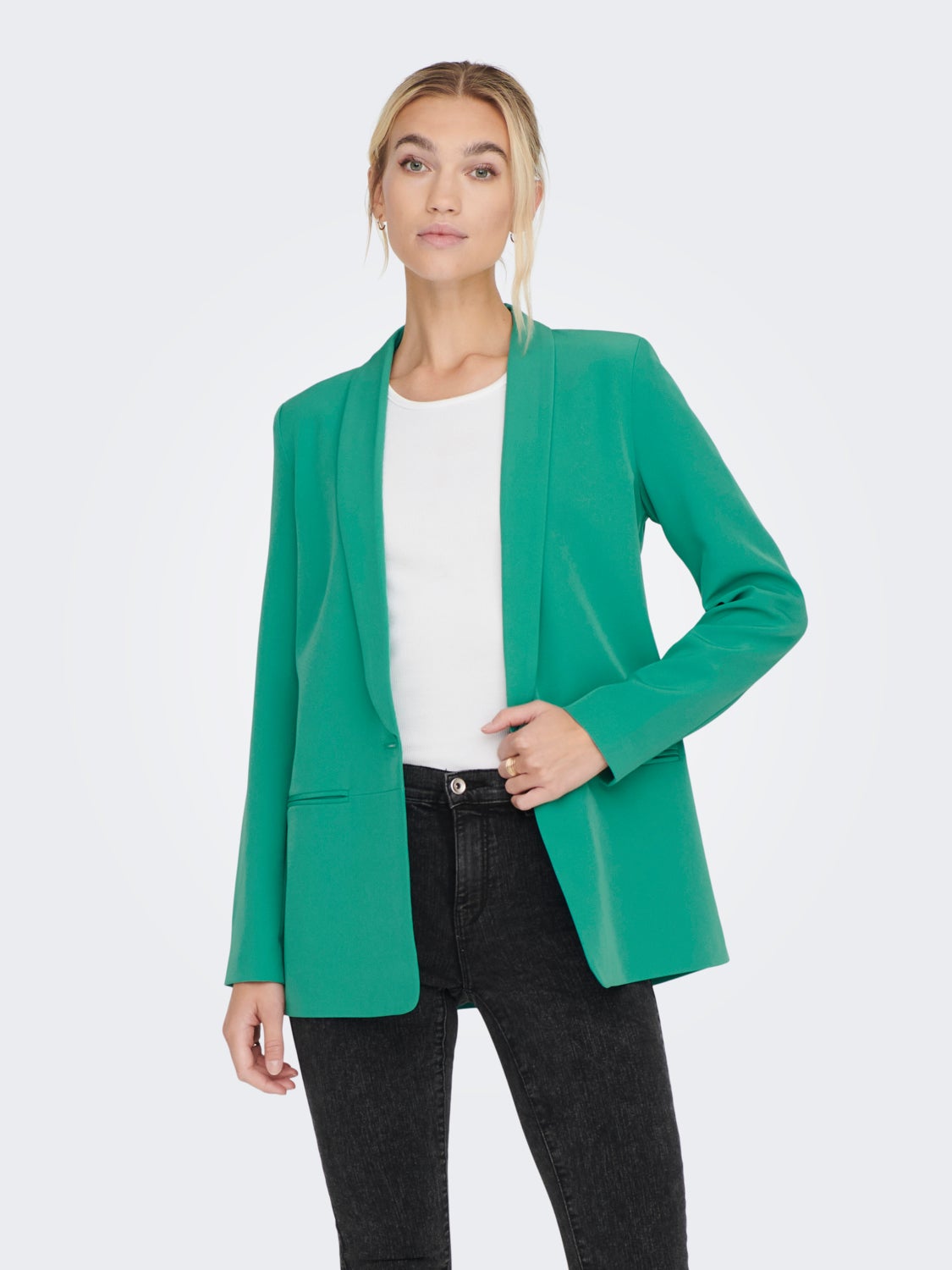 Classic box fit blazer